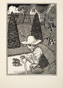 Un compagnon fidèle, de A Hundred Anecdotes of Animals, pub. 1924 - Percy J. Billingshurst