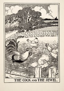 Le Coq et le Bijou, tiré de Cent fables d