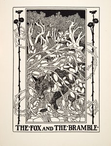 Le Renard et la Ronce, de Cent Fables d