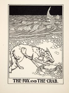 Le Renard et le Crabe, de Cent Fables d