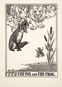 Le Renard et la Grenouille, de Cent Fables d