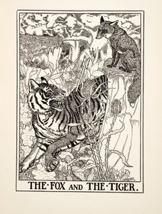Le Renard et le Tigre, des Cent fables d