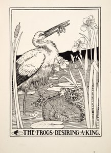 Les Grenouilles Désirant un Roi, de Cent Fables d