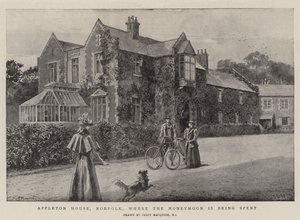 Maison Appleton, Norfolk, où la lune de miel se passe - Percy Macquoid