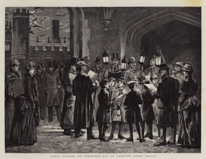 Chants de Noël la veille de Noël au Palais de Hampton Court