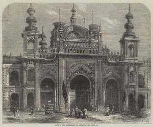 Porte du Kaiserbagh à Lucknow - Percy Macquoid