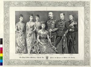 La famille royale britannique 1888 - Percy Macquoid