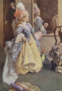 Illustration pour Les Quatre Filles du docteur March de Louis M. Alcott - Percy Tarrant