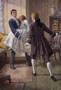 Illustration pour Les Hauts de Hurlevent par Emily Brontë - Percy Tarrant