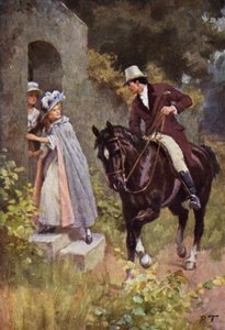 Illustration pour Les Hauts de Hurlevent par Emily Brontë - Percy Tarrant