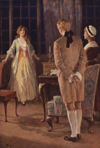 Illustration pour Les Hauts de Hurlevent par Emily Brontë - Percy Tarrant