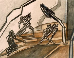 Combat n°2 - Percy Wyndham Lewis