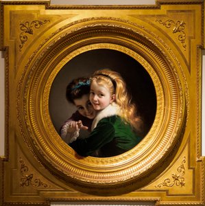 Deux filles qui rient - Pere Borell del Caso