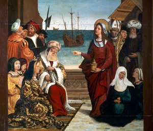 Retable de Marie-Madeleine (détail) - Pere Mates