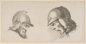 Deux têtes de vieux soldats - Peregrine Lovell