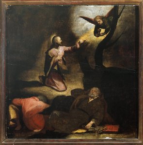 Passion du Christ : Agonie dans le Jardin de Gethsémani - Perino del Vaga