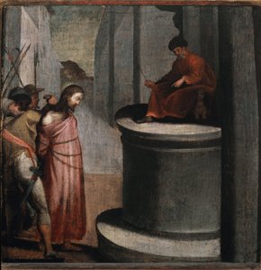 Passion du Christ : Jésus et Ponce Pilate - Perino del Vaga