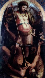 Saint Michel, panneau central