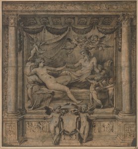 Jupiter et Junon : Étude pour les tapisseries 