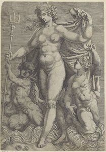 Thétis avec deux tritons - Perino del Vaga
