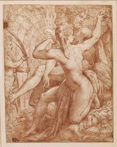 Vertumne et Pomone, vers 1527 - Perino del Vaga