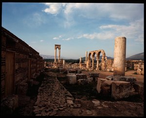 Vue de la ville, 705-710 après J.-C. - Period Umayyad