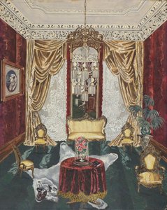 Salon de maison de ville, 1869 - Perkins Harnly