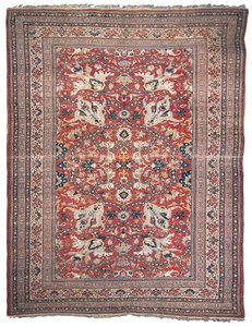 Tapis Heriz, nord-ouest de la Perse, troisième quart du XIXe siècle - Persian School