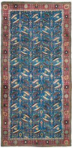 Tapis "vase" de Kirman, Sud-Est de la Perse, milieu du XVIIe siècle - Persian School