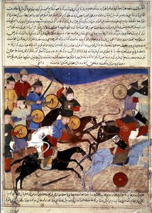 Histoire des MONGOLS: Guerriers mongols - Persian School