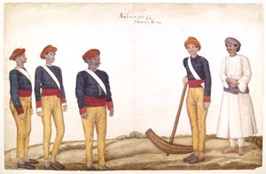 Ordonnances de tente, vers 1820-30 - Persian School