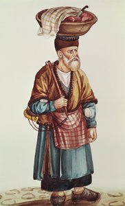 Le vendeur ambulant - Persian School