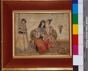 Deux amants, 1838 - Persian School