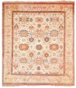 Tapis Ziegler, district de Sultanabad, Ouest de la Perse, vers 1880 - Persian School