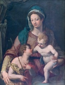 Madone et Enfant avec le jeune Saint Jean - Peter (1548 1628) Candid