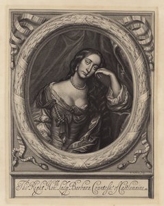 Barbara Villiers, comtesse de Castlemaine, maîtresse du roi Charles II - Peter (after) Lely