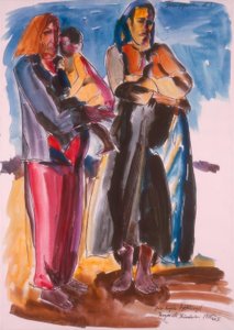 Figures féminines - Peter August Böckstiegel