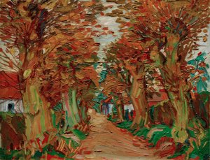 Allée de tilleuls