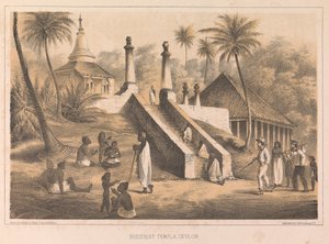 Temple bouddhiste, Ceylan