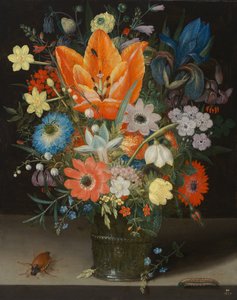 Nature morte avec iris