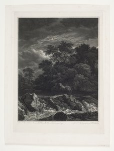 Paysage avec cascade - Peter Christian Schøler
