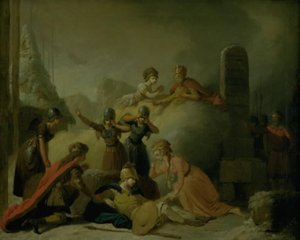 Scène finale de "La Mort de Balder" de Johannes Ewald - Peter Cramer