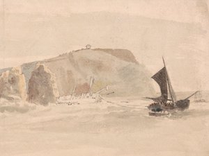 Naufrage près des Aiguilles, Île de Wight - Peter DeWint