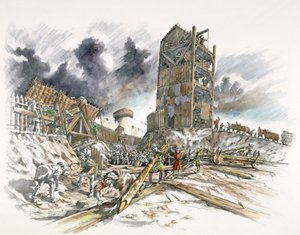 Siège du château de Douvres - Peter Dunn