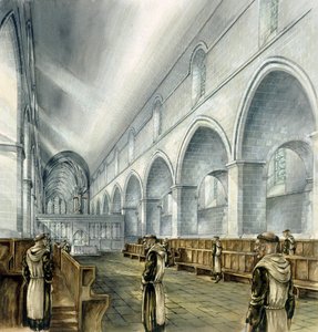 Abbaye de Rievaulx, 13ème siècle, vers 1990-2010 - Peter Dunn