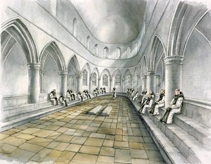 Abbaye de Rievaulx, 14ème siècle - Peter Dunn