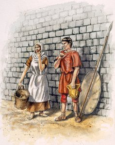 Homme et femme romains - Peter Dunn