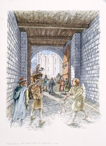 La Porte du Château, Old Sarum, Wiltshire, c. 1130, 1994 - Peter Dunn