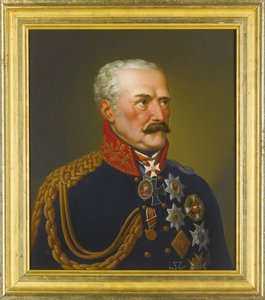 Portrait de Gebhard Leberecht von Blücher, prince de Wahlstatt - Peter Eduard Stroehling