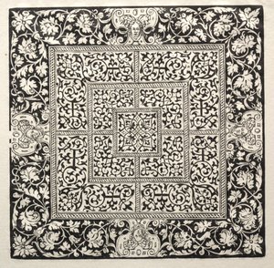 Un plateau de jeu - Peter Flötner